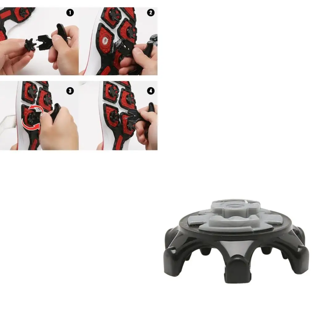 

Q39E 14Pcs Golf Shoes Spikes Pin Replacement Soft Turn Fast Twists Shoe Spikes