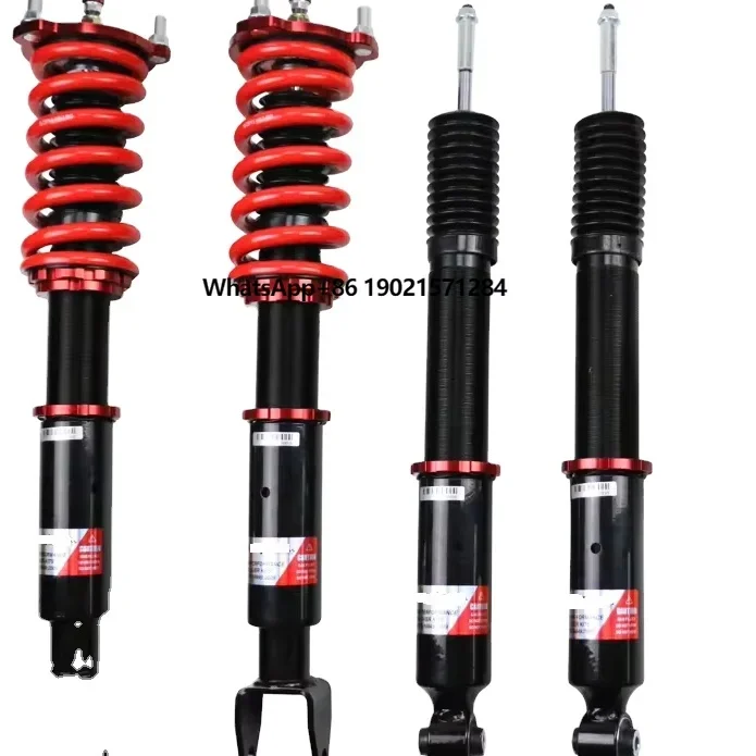 

Height Adjustable Coilover Lowering Kit Suspension Coil Spring Strut Shocks (4pcs)