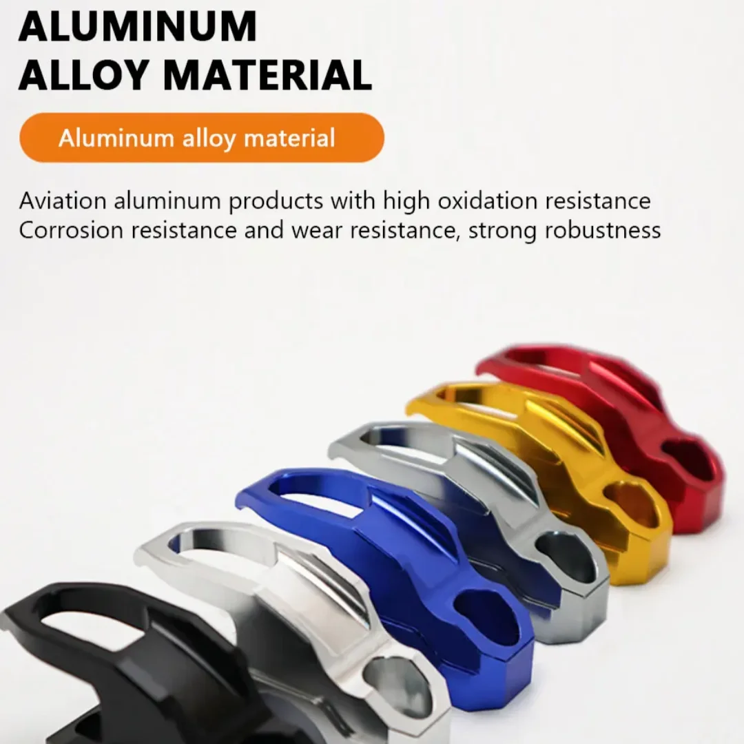 Universal motorcycle helmet hook CNC luggage bag hook multifunctional bracket suitable for motorcycle modification accessories