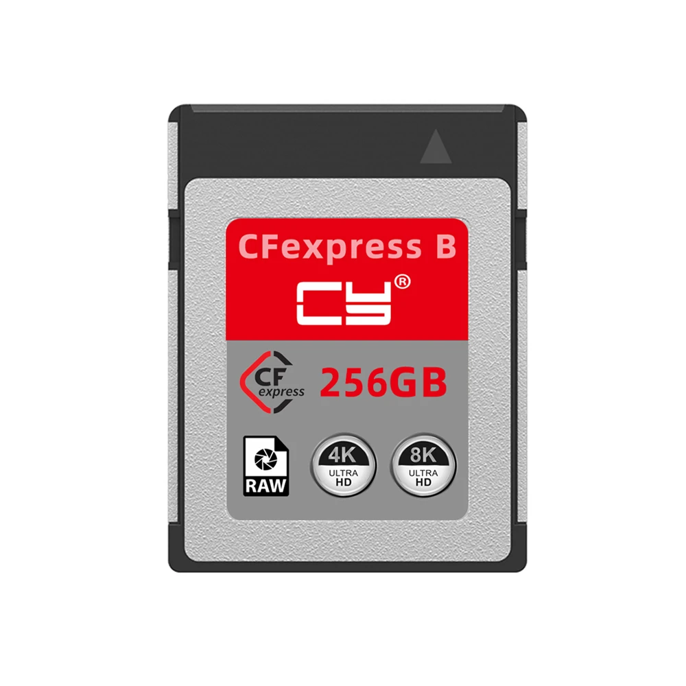 ZIHAN Compatible with XS Camera 8K RAW PCIe Expansion CFexpress Type-B 64GB 128GB 256GB Memory Card CFE CFB Adapter