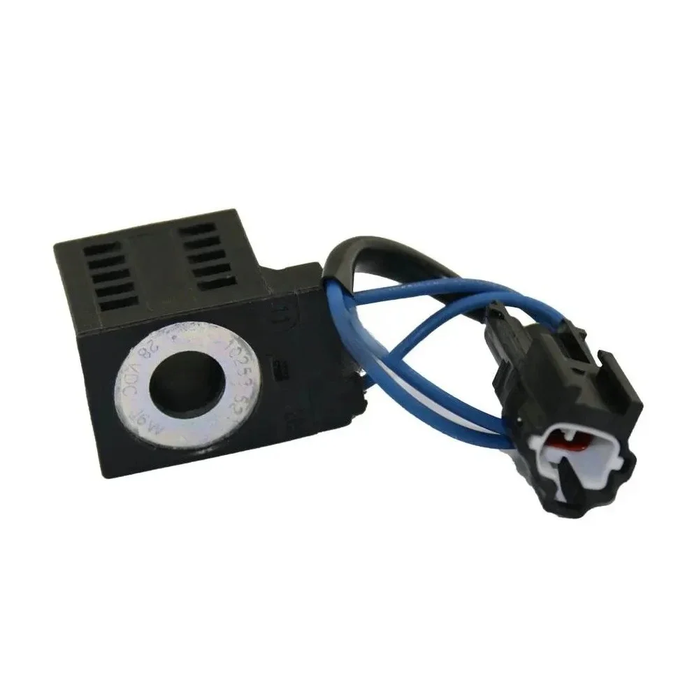 41B0110-1 Coil solenoid valve part 24V Excavator Construction Machinery Coils 28VDC (16W) 10253-52 Main Hydraulics