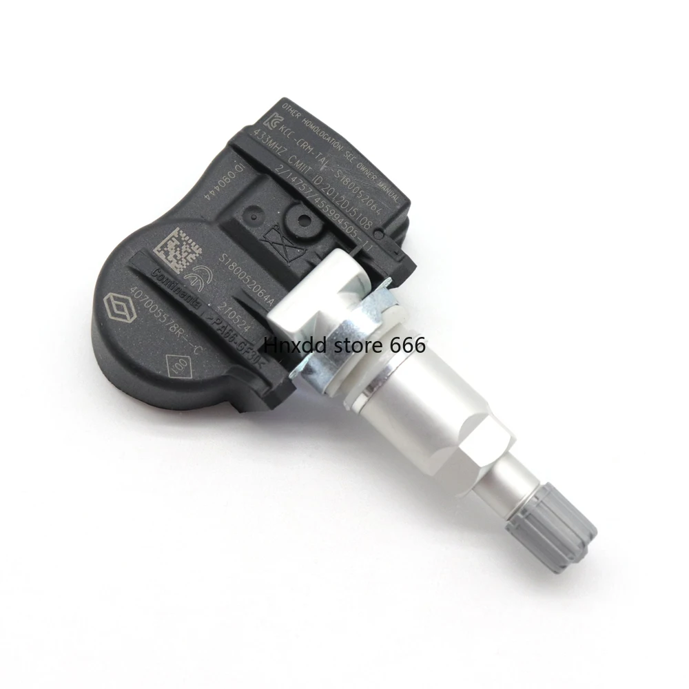 407005578R TPMS Tire Pressure Monitoring Sensor For RENAULT MEGANE II 02-08 SCENIC II 2003-2010 40700-5578R S120123006F 433Mhz