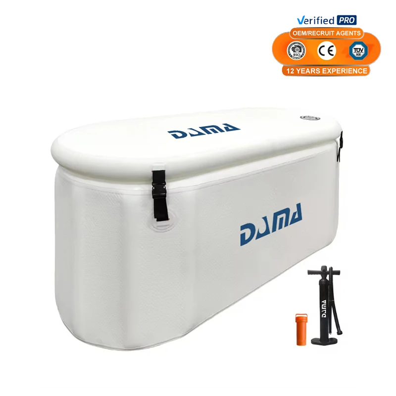 

DAMA Outdoor Portable ice bath tub inflatable For Recovery Cold Water Therapy Hot bath Athletes Foldable Bathtub Adult