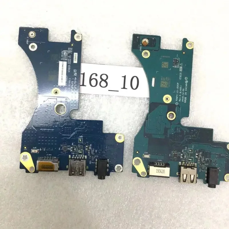 N+ LS-J52CP USB Audio Ethernet I/O Small Board 0R18KH For DELL Alienware M17 R4 Laptop FDQ71