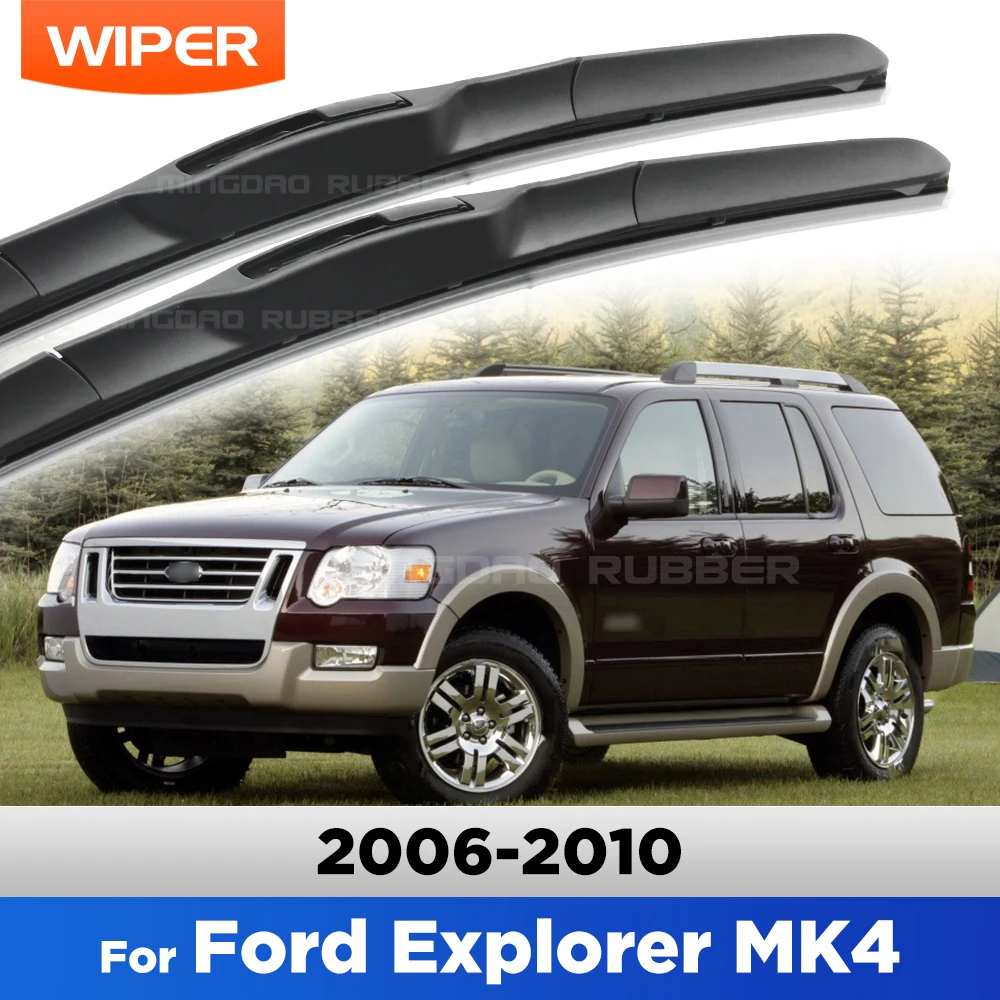 

Передние щетки стеклоочистителя CREATROAD для Ford Explorer U251 MK4 2006-2010 2007 2008 2009, щетка для лобового стекла 21 "+ 21"