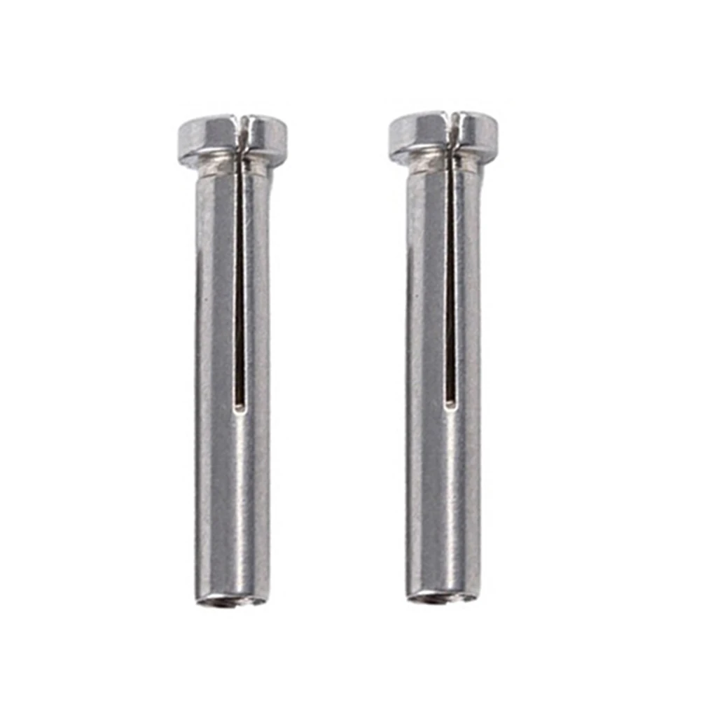 

2PCS Electric Drill Accessory 3mm to 2 35mm Shank Collet Adapter Sleeve Clamping Engraving Chuck for Engraving Machine Tools