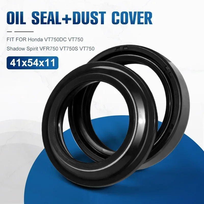 41x54x11 41 54 11 Oil Seal & Dust Cover For Honda VT750DC VT750 Shadow Spirit VFR750 VT750S VT750 BLACK WIDOW PC800 1988-2015