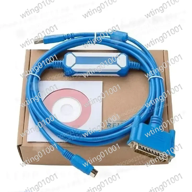 USB SC09 Programming Cable for FX FX1N 2N 1S 3U Series PLC New Design SC-09 Data Link Converter Adapter