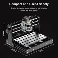 3018 diy cnc Router Control Panel T8 Screw Stepper Motor america infrared engraving machine medal For Home Use