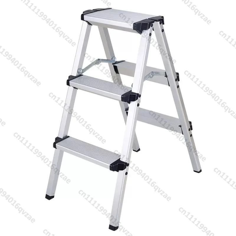 Wide Double-sided Herringbone Ladder Shrinking Aluminum Alloy Lifting Staircase Non-slip Photography Stool Ultra Light