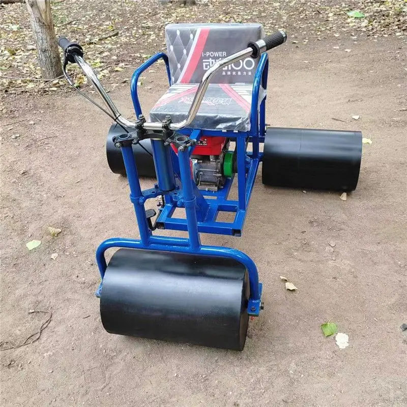 Wheat Machine Moisture Retaining  Diesel Electric Seedbed Compactor Soil Compaction