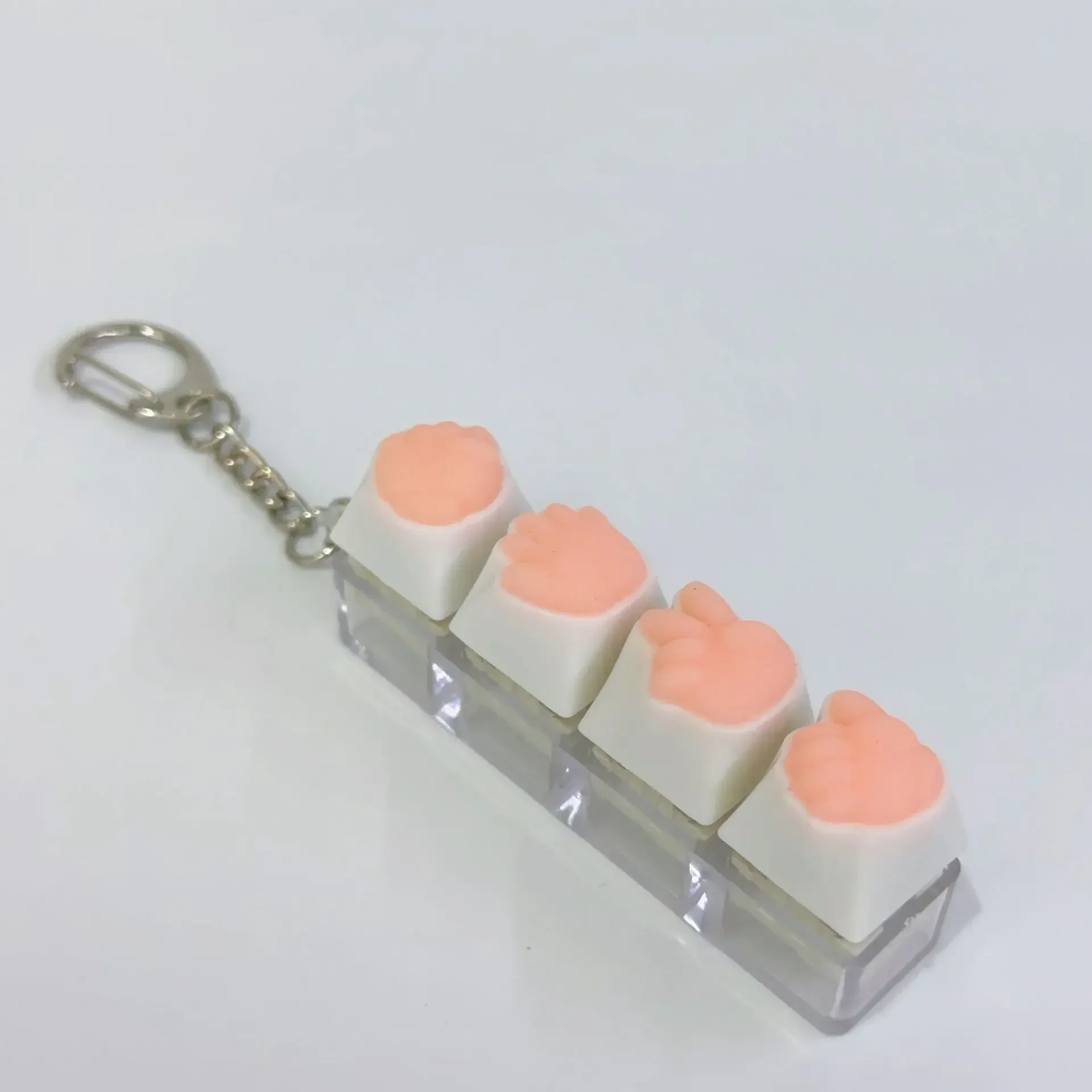 4 teclado chave brinquedo fidget para adultos anti estresse dedo jogo descompressão sensorial chaveiro meninos meninas relaxante jogar