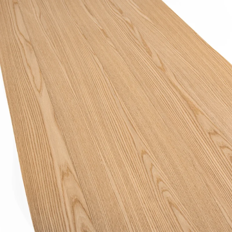 0.5mm Natural Elm Figured Wood Veneer Sheet for Interior Decor Furniture Cabinet Door Upgrade Veneer Panels L: 2.5MetersX58cm