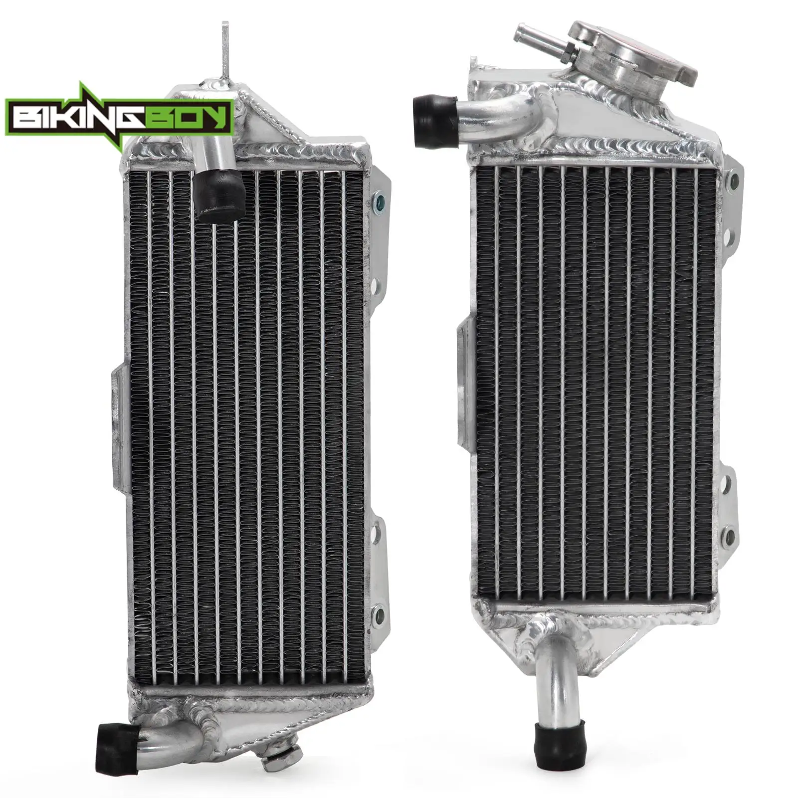 BIKINGBOY For KX500 88 89 90 91 92 93 94 95 96 97 98 99 00 01 02 03 04 Engine Radiator Cooling Water Cooler KX 500 Off-Road MX