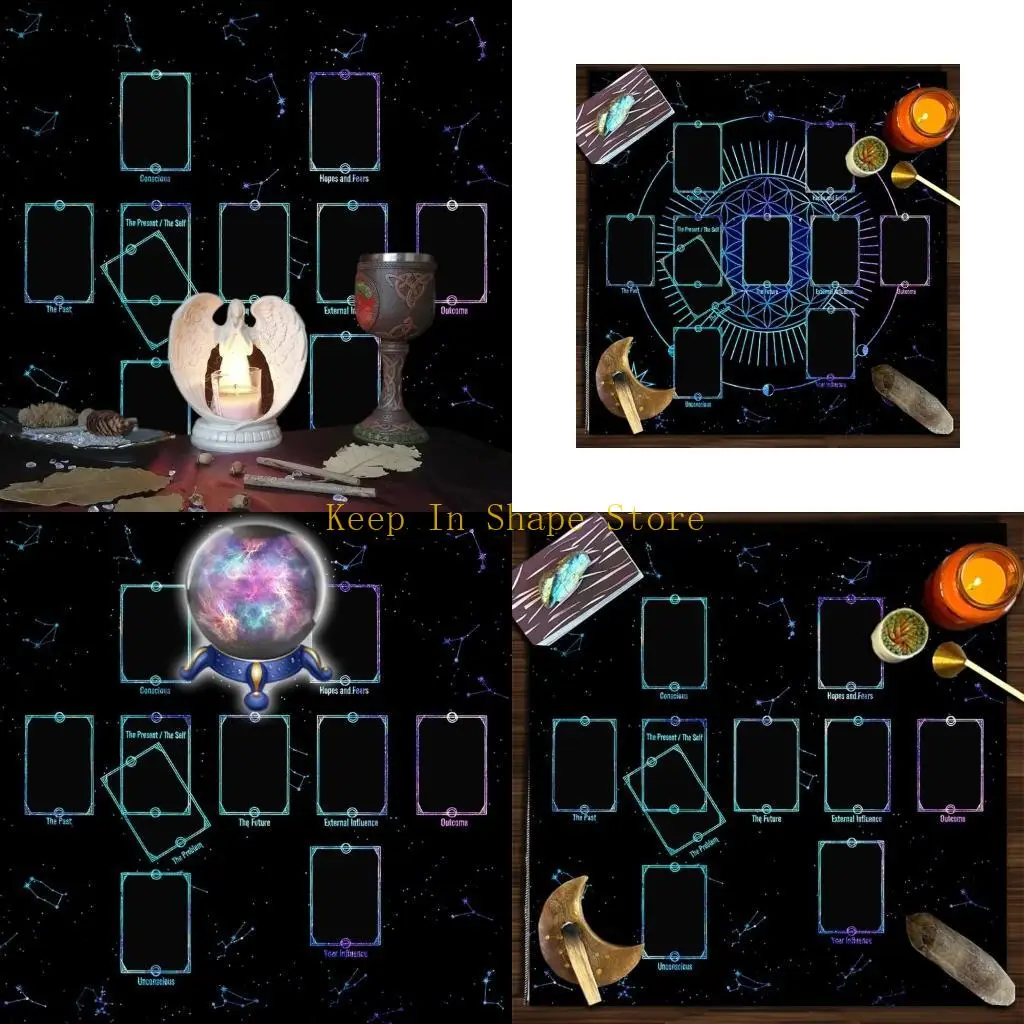 

U1JC Алтари украшения таблицы табличка маятники дичья Алтары Столовая ткань Многофункциональная крышка стола тарон