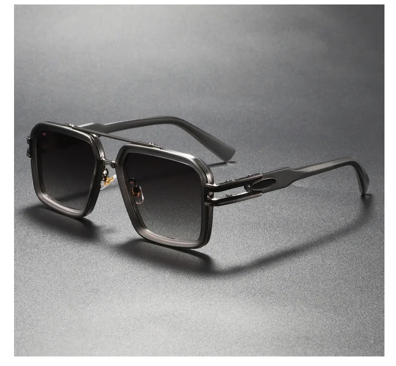 2025, neue Unisex-Sonnenbrille, vielseitiger Modetrend, Doppelstrahl-Design, Sonnenbrille, Mann und Frau, Brillen, Steam Punk, UV400-Sonnenbrille – Detail 11