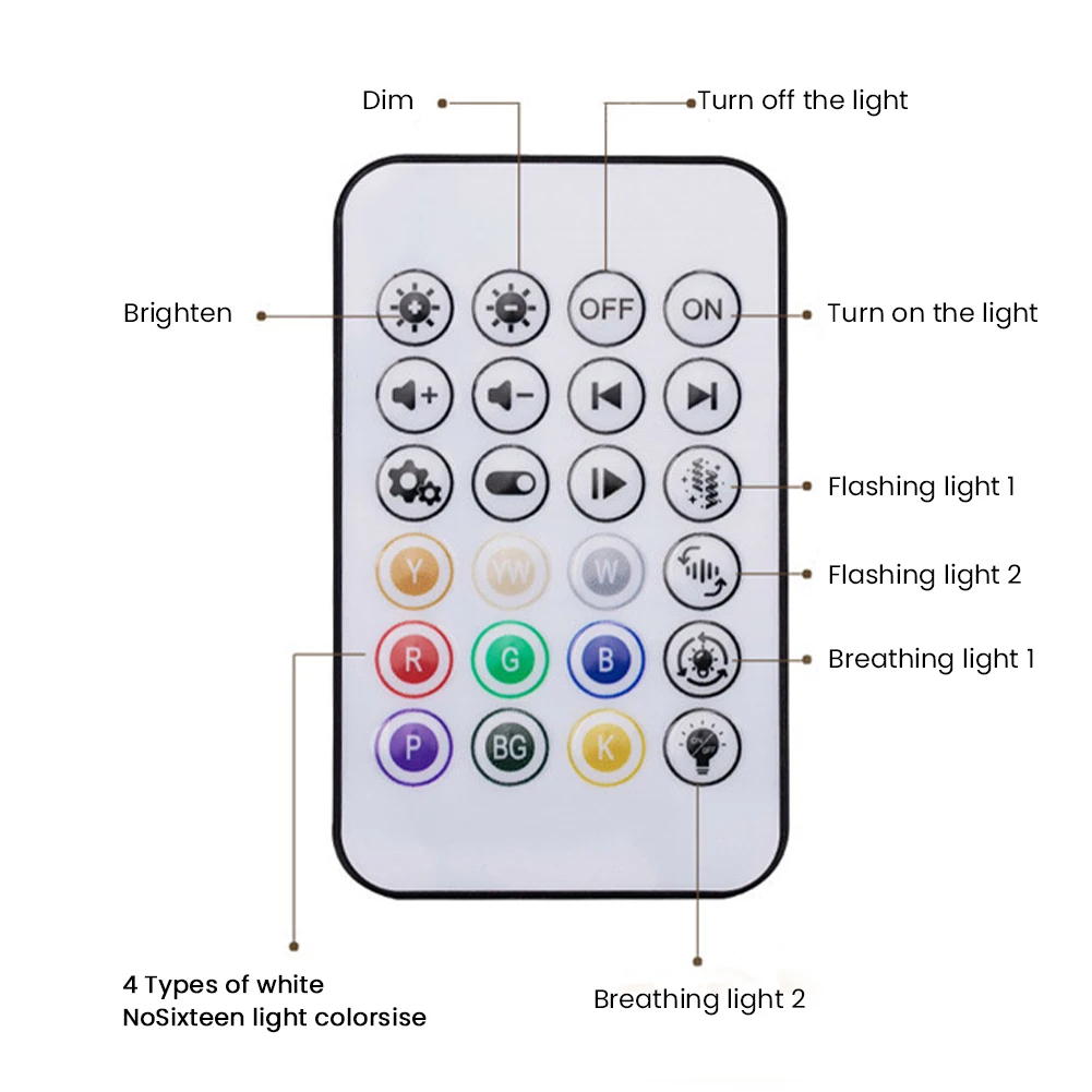 Ocean Wave Projector Light Remote & Touch Control Dome Shaped 3D Aurora Light 2 In 1 Projection Atmosphere Lamp for Home Decor