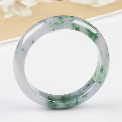 

Браслет из натурального нефрита, 54-62 мм