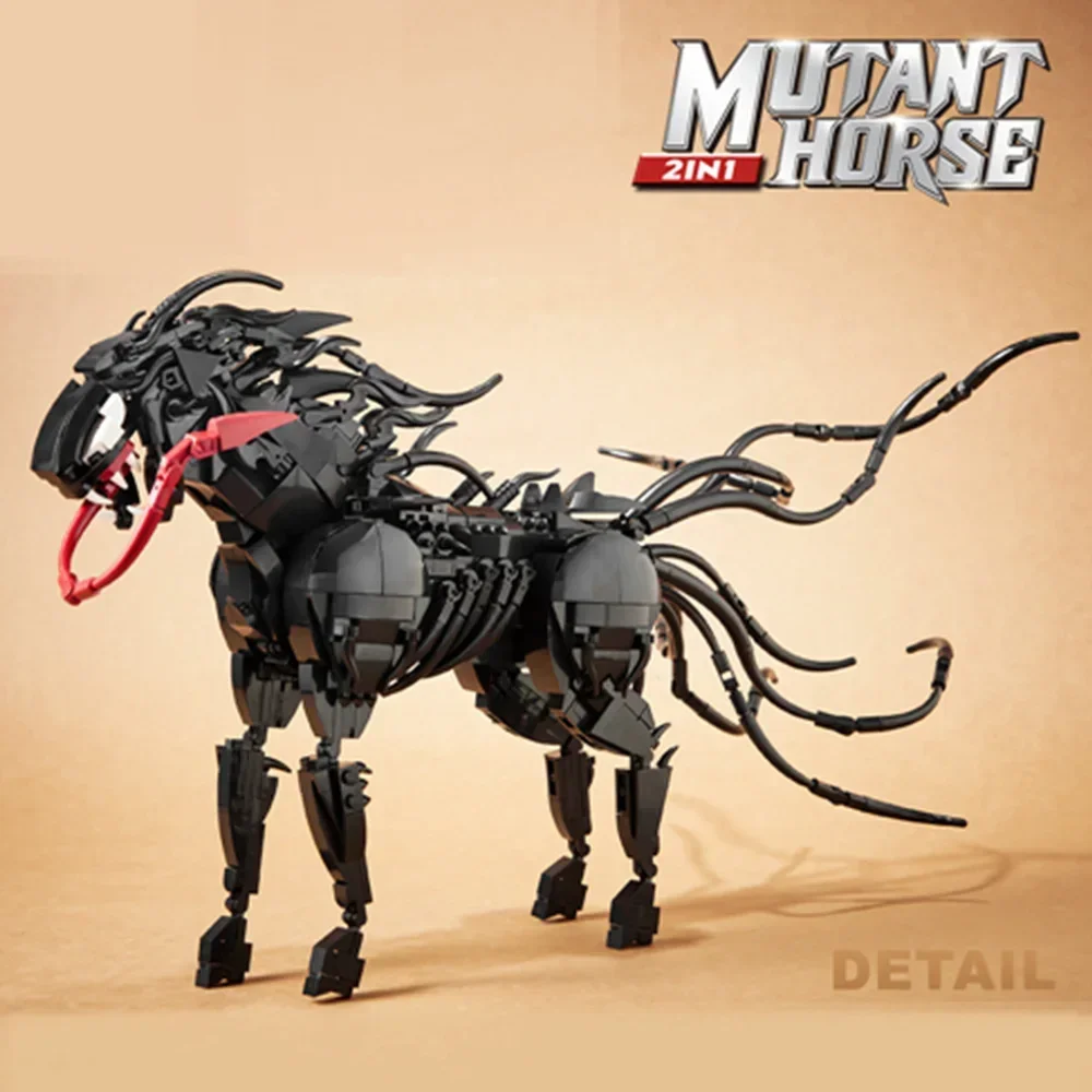 Venom Horse The Last Dance Heroes Model Building Blocks Bricks Toys Gifts Christmas