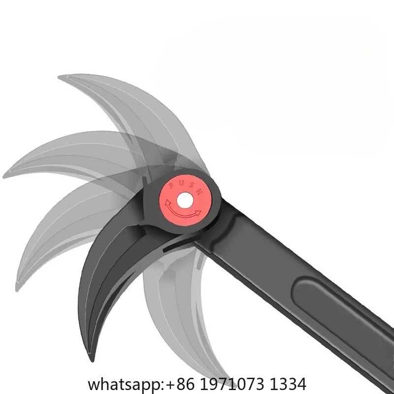 Adjustable Angle Crowbars Heavy Duty Thicken Multifunctional Crowbar Chrome Vanadium Steel Nail Puller Household Workshop Tools