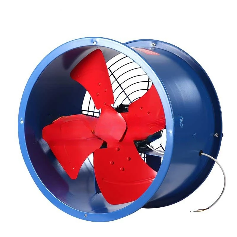 

Industrial Round Silent Duct Fan Plant Exhaust Fan Wall axial flow fan