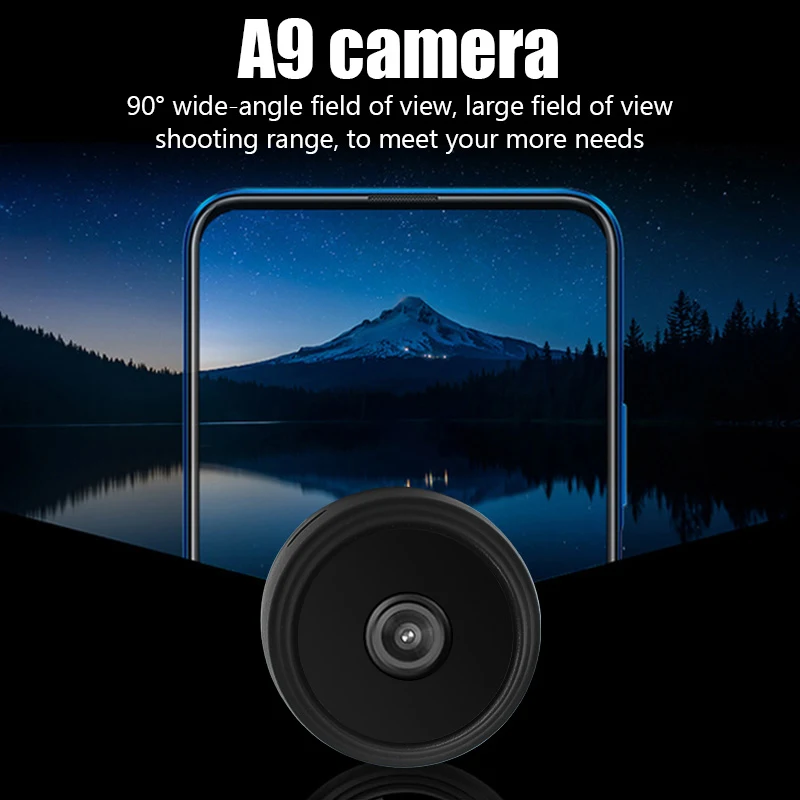 Wireless A9 Mini HD Camera Smart Home Monitoring System Portable Security Video Recorder Webcam Camcorder