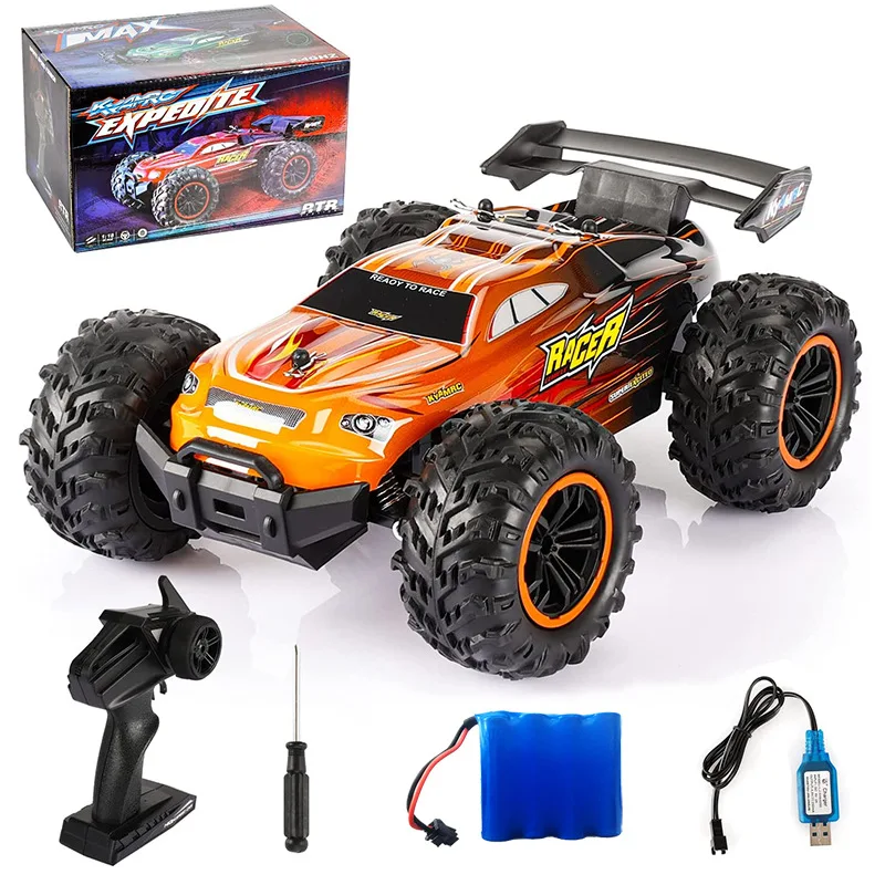 RC Car KY-1820A 1/18 Full Scale 2WD High-Speed Remote Control Toy Brushed Off-Road Climbing Racing Modle Car For Adult Men Gift