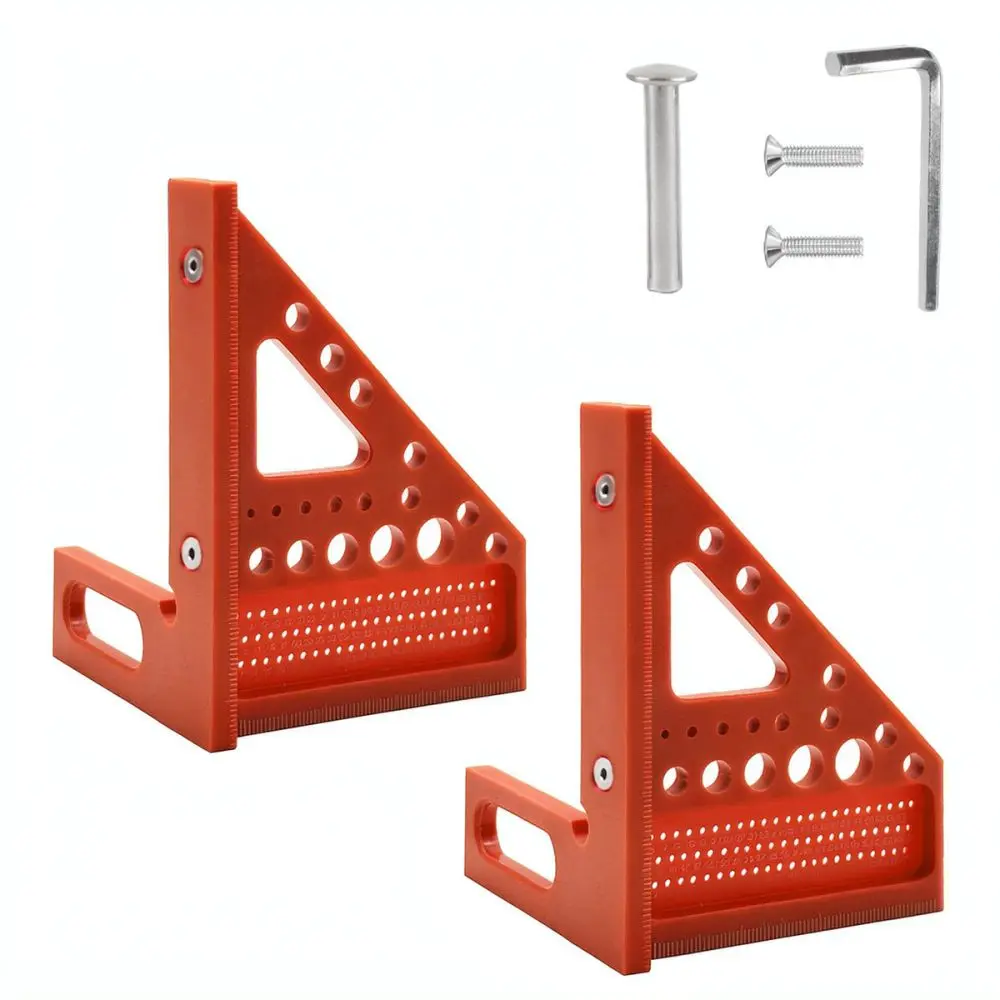 Reliable Woodworking Triangle Square Tool Multi Function Layout Gauge For Precision Wood Marking Carpentry Measurement Utility