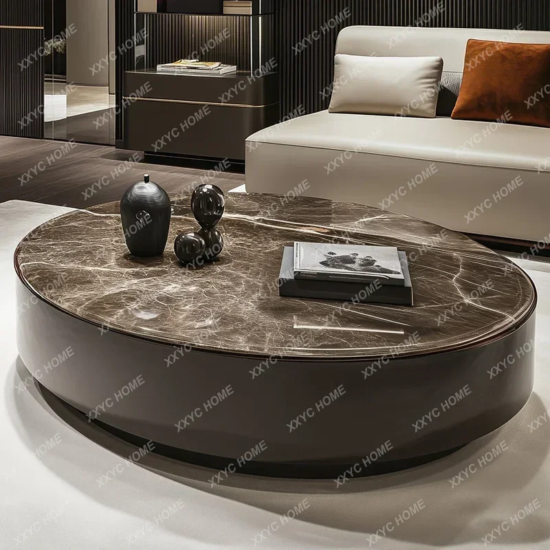

Modern minimalist TV cabinet plus wall living room floor TV cabinet large coffee table