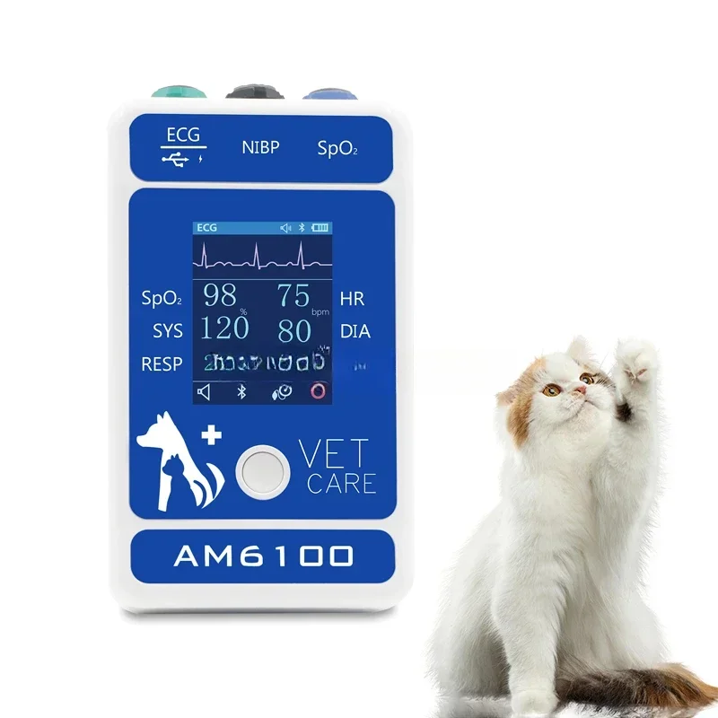 bloo pressure meter dogs cats Multiparameter monito Veterinary monito