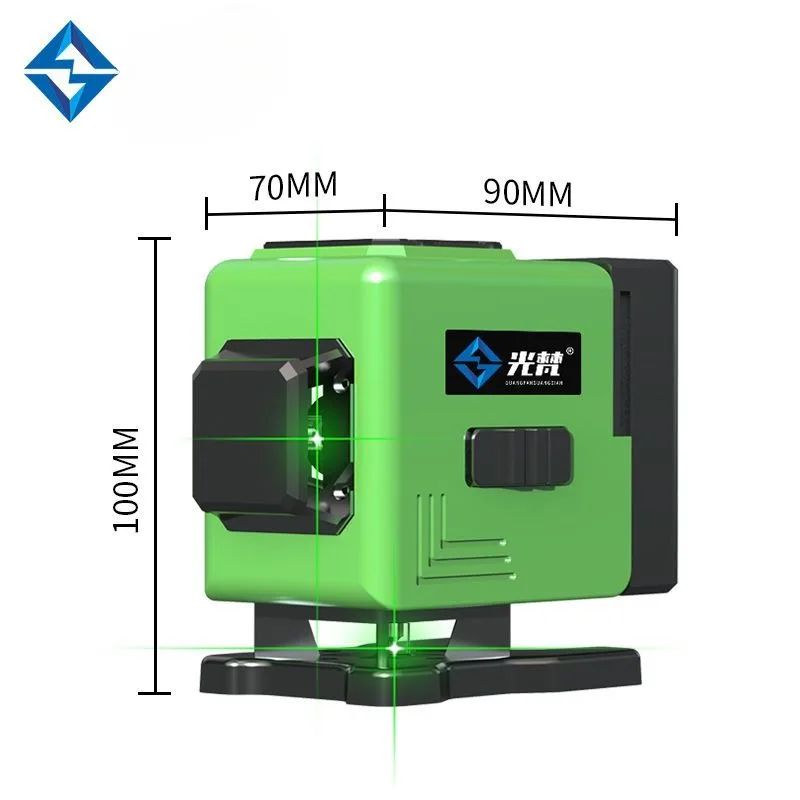 Mini Laser Level Device 12 Lines Multifunctional Professional Laser Level 360 Self-leveling Tools Construction Measurement