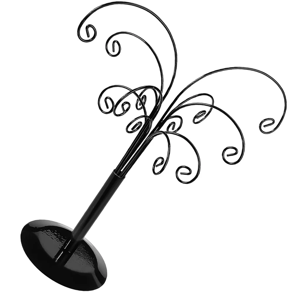Earrings Display Stand Iron Storage Rack Creative Jewelry Organizer Desktop Decoration Durable Jewelry Display Holder for Long