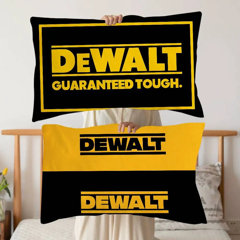

Classic Power Tools Logo D-Dewalt Cartoon Pillow Towels & Cotton Pillow Inner Cases - Cute, Anti-Head Oil, Polyester