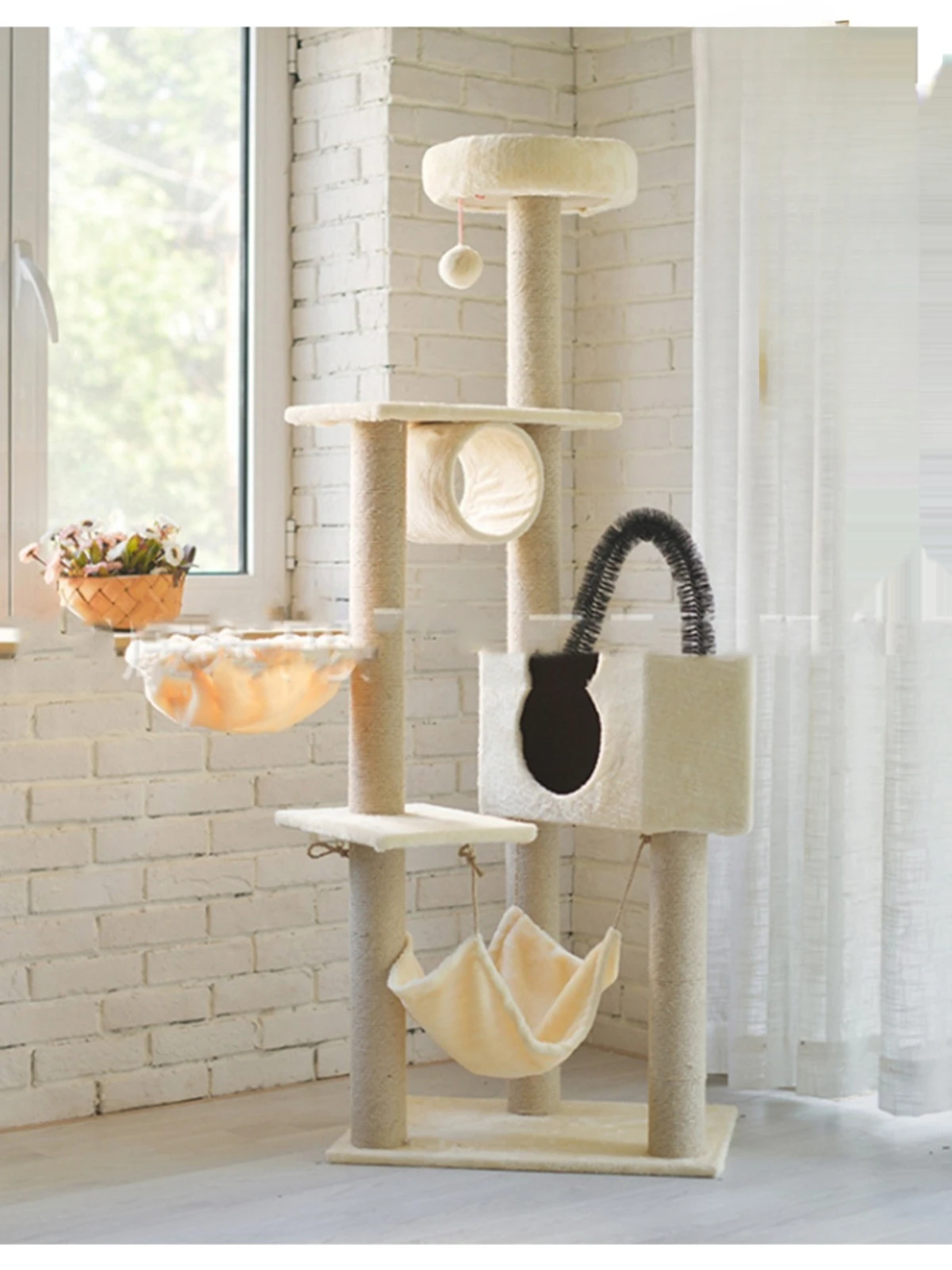 

Cat Climbing Frame, Nest, Tree Integrated, Meow Star Man Toy, Villa, Shelf