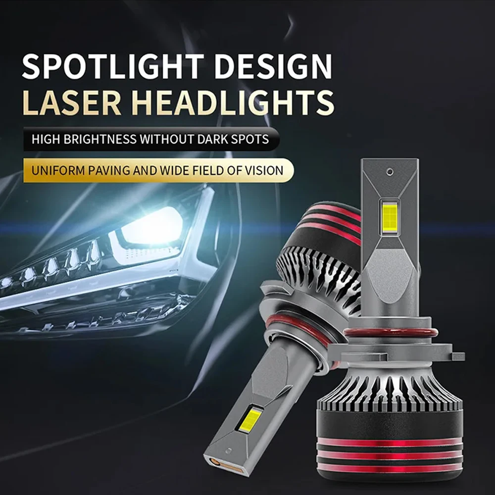 

2 шт. 9005/HB3 9006/HB4 H7 H11 H4 H1 светодиодные лампы для фар дальнего и ближнего света 130 Вт 30000LM 6000K супер яркие Plug & Play с вентилятором