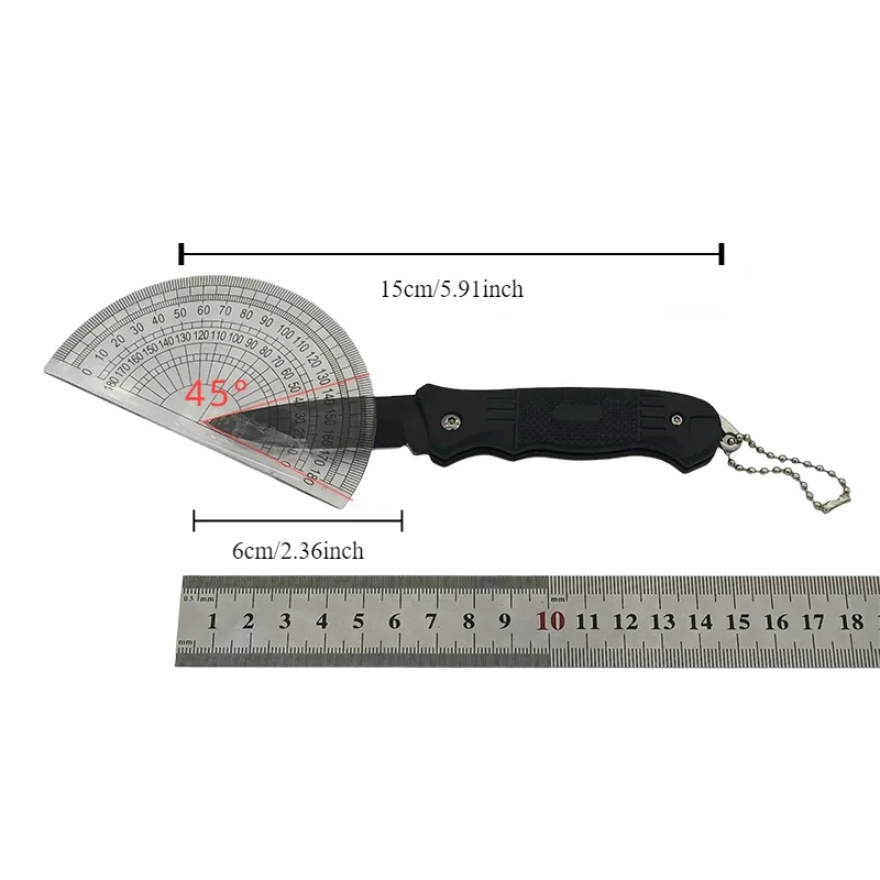 Outdoor Folding Knife Camping Survival High Hardness Portable Multi-function Knife Key Accessories Gift Outdoor Tools