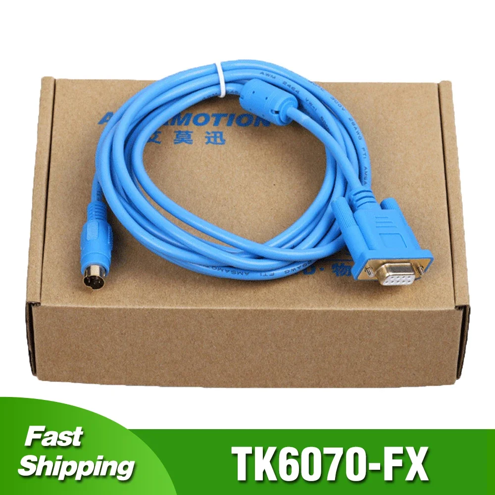 TK6070-FX for Weinview TK6070 Touch Screen for Mitsubishi FX Series PLC Programming Cable TK6070IH/IK/IP-FX Download Line