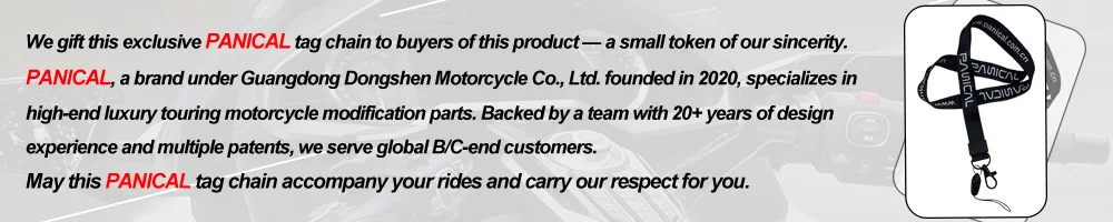 PANICAL für Honda 2018-2026 GOLDWING GL1800 F6B Motorrad-Kofferorganizer Pad Aufbewahrungstasche Heckkoffer-Matte Satteltaschen-Zubehör – Detail 2