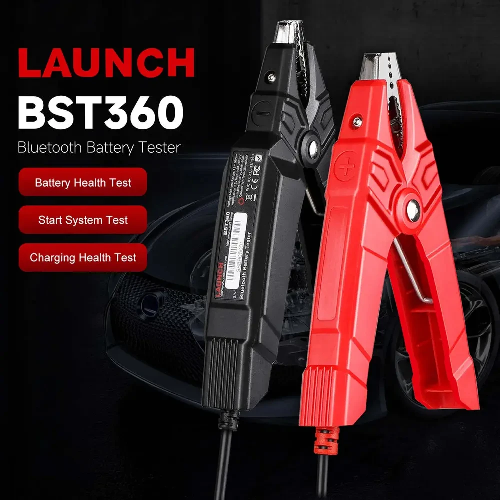 LAUNCH X431 BST360 Test Battery Analyzer BST-360 6V 12V Voltage Battery Tester Charging For X431 V/V+/PRO3S+ Adnroid / IOS Phone