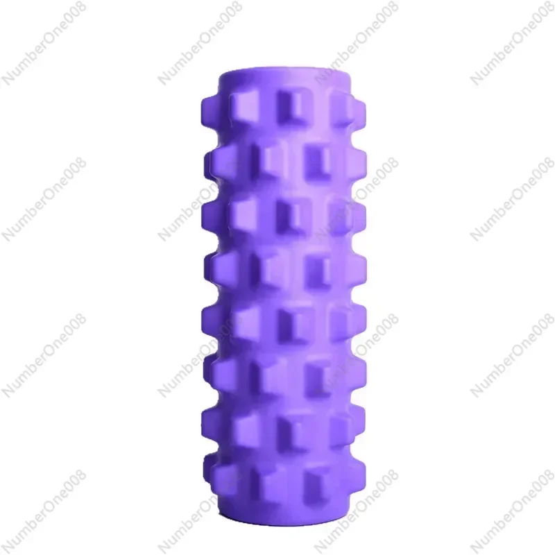 

EVA Foam Massage Roller for Muscle Recovery, Yoga & Fitness - Deep Tissue Muscle Roller Stick with Acupressure Nodes for Back