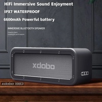 XDOBO Wake1983 50W Wireless Bluetooth Speaker Portable Outdoor High Power Subwoofer Waterproof Sound Column Caixa De Som Boombox