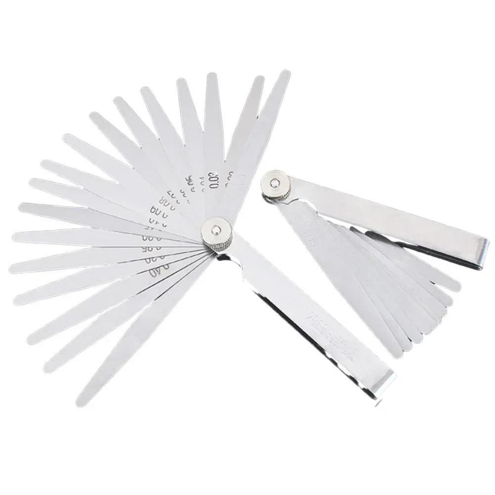 1pc Feeler Gauge 0.02-1mm 100x17 Blade Thickness Gap Metric Filler Feeler Gauge Measure Tool For Measurement Probe Gap