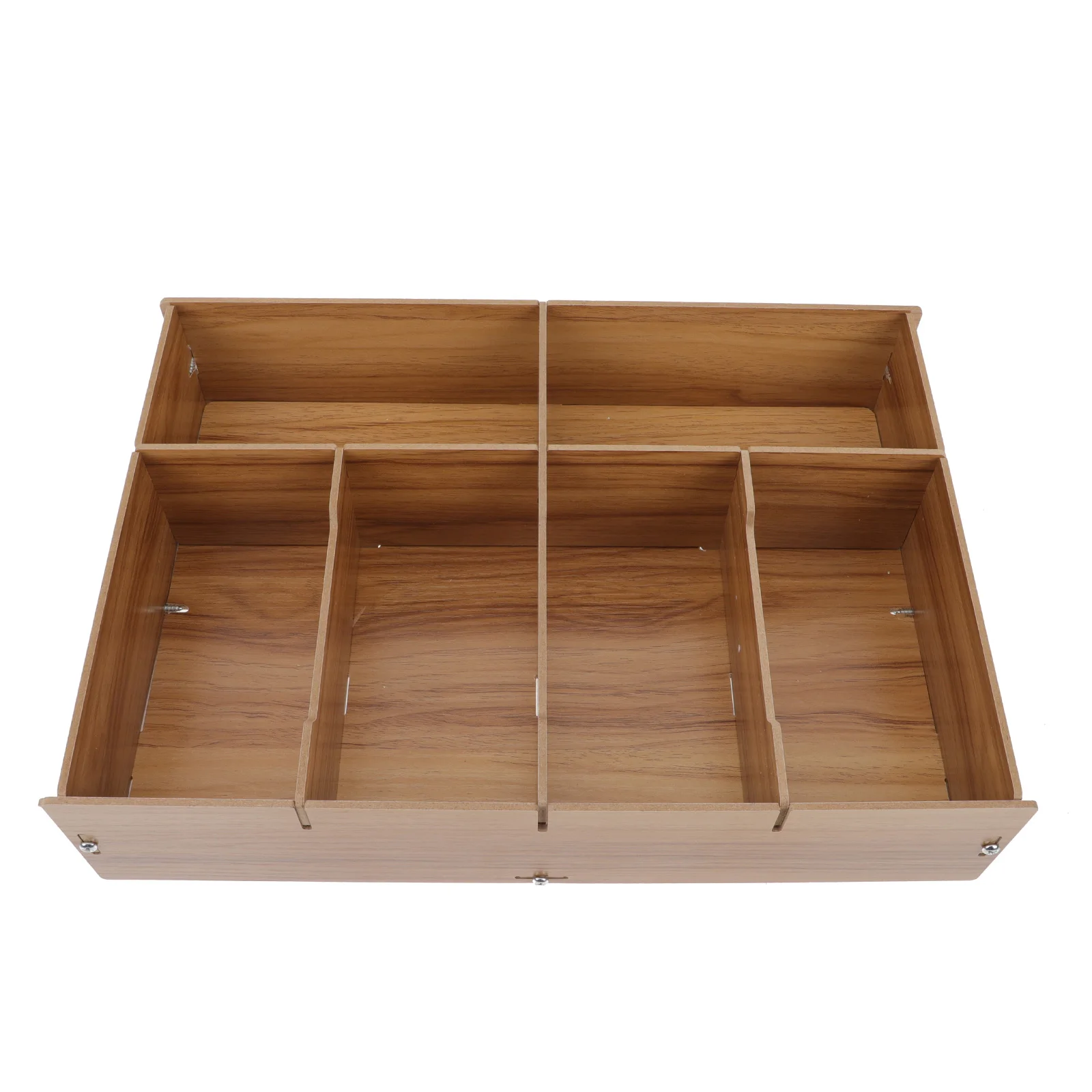 Wooden Cash ganizers Multi grid Storage Box Desk Change Holder Supermarket Containers Household Sundries ganizer Environmental
