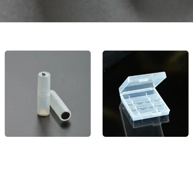 

10 Sets Converter Aa Replacement Adapter Aaa to Household Convertor Plastic