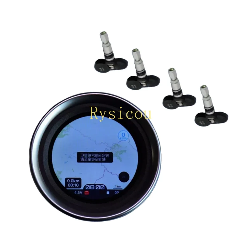 1 Pcs Auto Parts Digital GPS Clock Altimeter,Instrument Decoration Clock Inclinometer for New Vitara 2015-2022