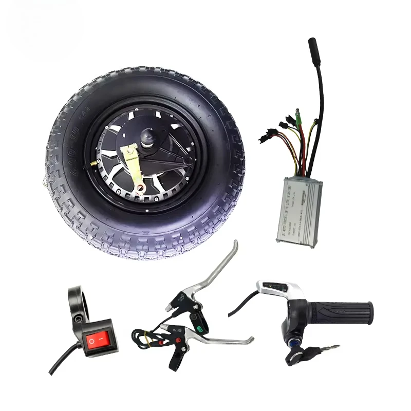 

Высококачественный комплект для переоборудования электросамоката с аккумулятором, комплект для переоборудования электрической тачки, шина в комплекте для тележек