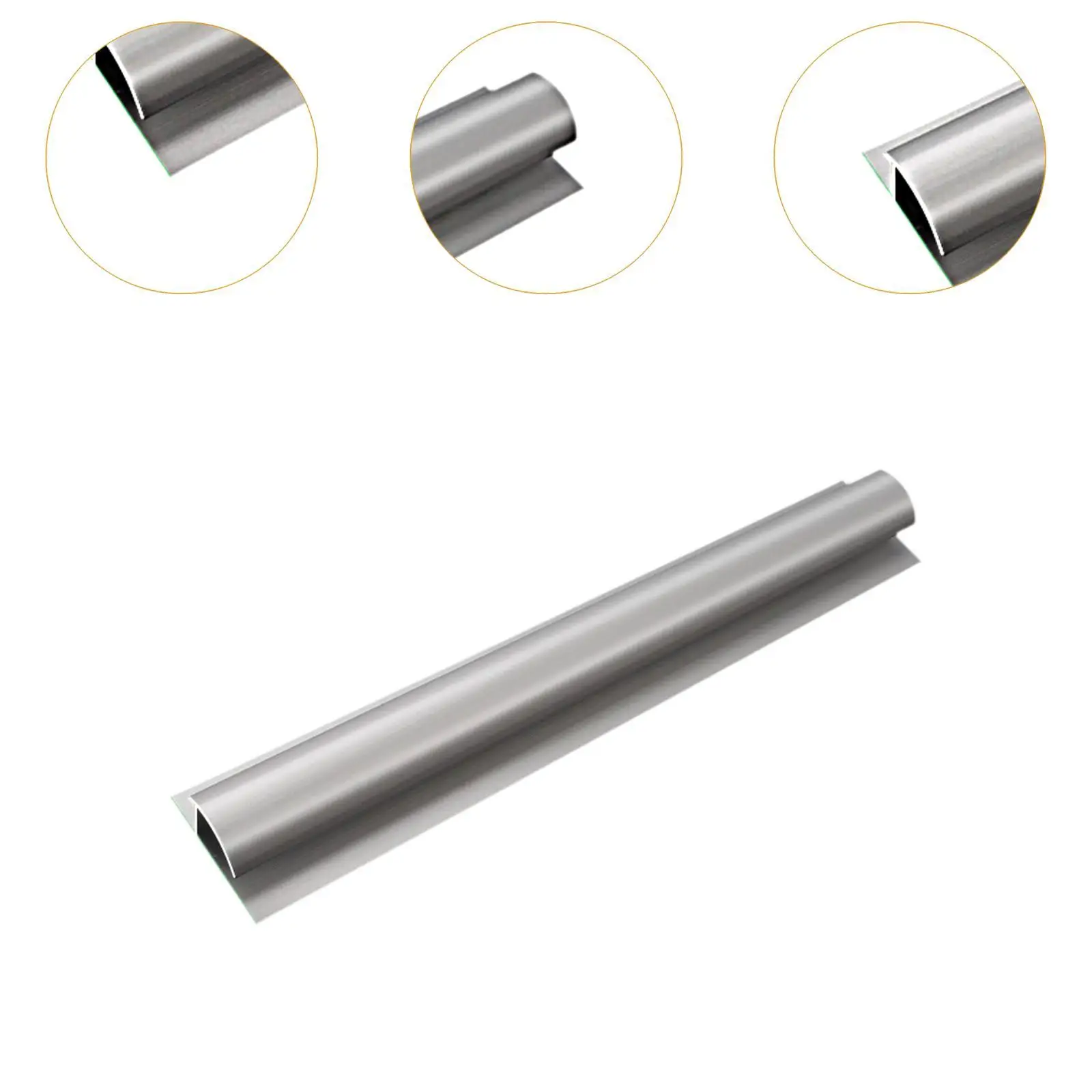 Aluminum Alloy Slide Check Rack Wall Mounted Bill Order Display Rack Desk Receipt Holder for Catering Cafes Bars Wall Restaurant