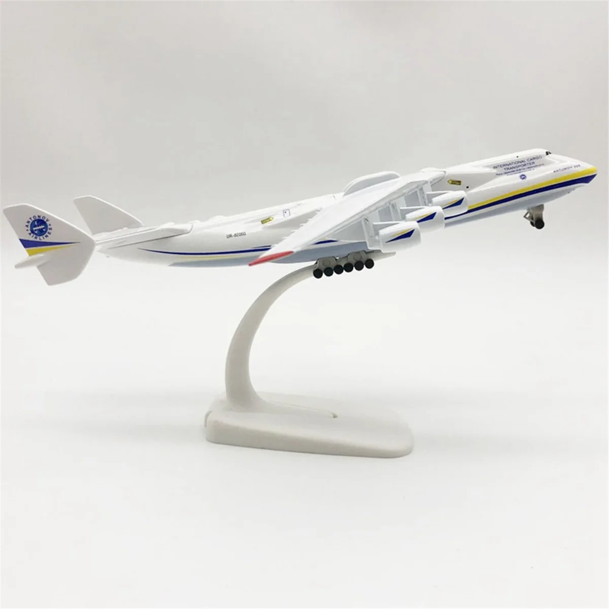 A06RP Metal Alloy Antonov An-225 Mriya Airplane Model 1/400 Scale Replica Model Airplane Toy for Collection