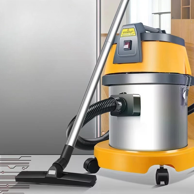 #Powerful 15L Barrel Vacuum Cleaner Electric Small Wet and Dry Household with Bag for Hotel Installation