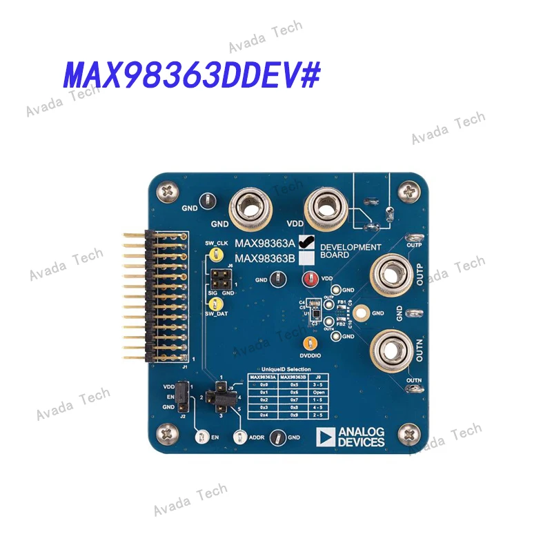 

MAX98363DDEV# Audio IC Development Tools Evaluation kit for Single power Soundwir